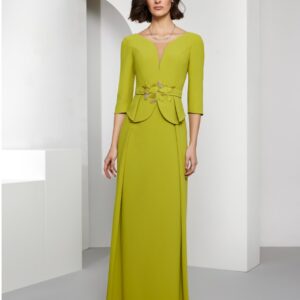 VESTIDO PEPLUM APLIQUE
