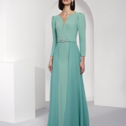VESTIDO SOBREFALDA GASA