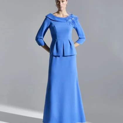 VESTIDO BARDOT APLIQUE