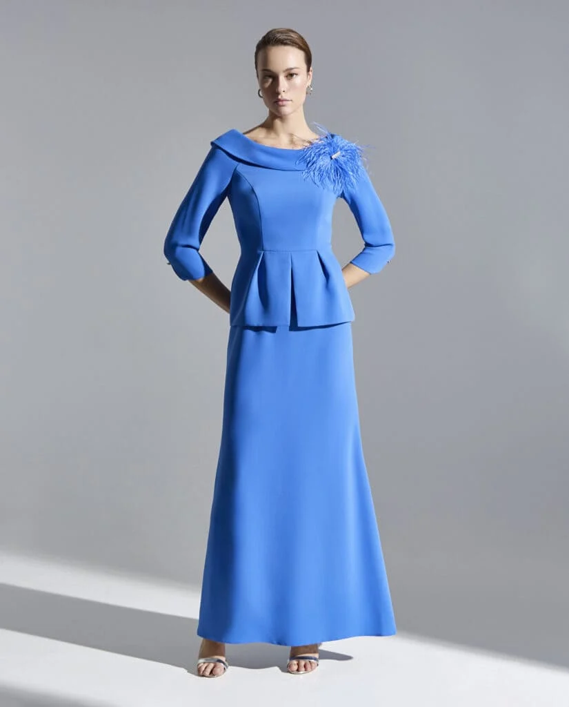 VESTIDO BARDOT APLIQUE